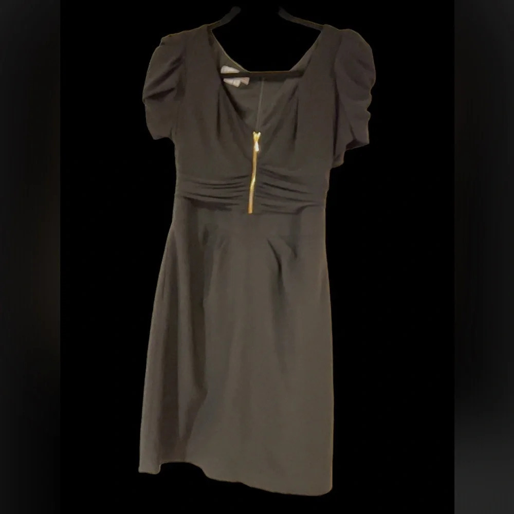 Kay Unger Newyork Black Elegant Cocktail Dress Sz 10